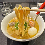 Japanese Soba Noodles 蔦 - 故 大西祐貴店主お気に入りの小麦「ハルユタカ」と「モチハルカ」をブレンドした麺