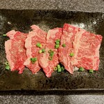 かがり火亭 - 塩ハラミ❤️レモン絞って食べたけどさっぱりして美味しかった〜∩^ω^∩❤️