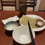 酒肴場 屯 - 蕎麦湯もいただいてKK