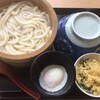 丸亀製麺 - 釜揚げうどん+温玉