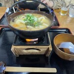 くじゅう野の花の郷 - 料理写真:郷土料理だんご汁（単品） 850