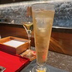 天ぷら酒房 西むら - ハイボール　白ワイン