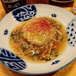Daitsurumi Shokudou - 冬瓜と枝豆のあんかけ