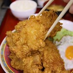 笑福亭 - 若鶏からあげ定食(5個 980円)
