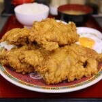 笑福亭 - 若鶏からあげ定食(5個 980円)