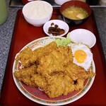 笑福亭 - 若鶏からあげ定食(5個 980円)