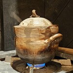 西麻布 焼肉 X - ご飯炊いてます