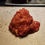 西麻布 焼肉 X - 但馬玄　ユッケ