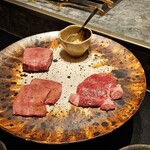 西麻布 焼肉 X - タンモト、タンシタ、タンモト厚切り
