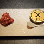 西麻布 焼肉 X - 但馬玄　ユッケ