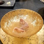 西麻布 焼肉 X - サーロインのしゃぶしゃぶ