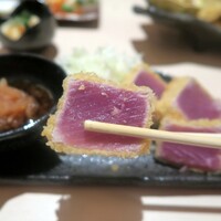 豚料理 酔狂割烹 伊達 - ブアツいカツオレアフライ