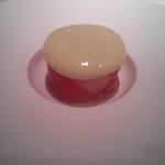 レストラン コバヤシ - グレープフルーツのゼリー寄せ　万願寺唐辛子のムース