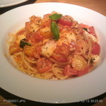 レストラン ミュー - スモーク・チーズのトマト・スパゲティー