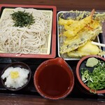 天麺 - ざる天ぷら