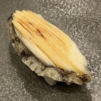すし あらい - 蒸し黒あわび