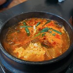 韓国料理スンチャン - ユッケジャンスープ