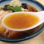 麺処 有彩 - 表現の難しいあっさり旨スープ。