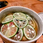 りた - 松茸トマト酢橘