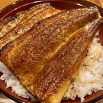 炭焼きうなぎの魚伊 - うな丼特上