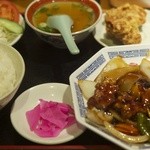 甲子園飯店 - 酢豚定食