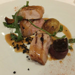 ラ・ブリック - 三元豚のグリル　ブラックオリーブのソース