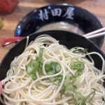 ら～めん 村田屋 - 替玉もね