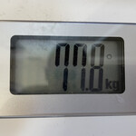すき家 - ZUMBA45分にアクアダンベル30分頑張り体重計に乗れば。77.8kgに！