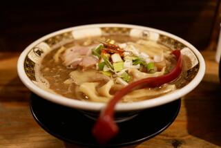 すごい煮干ラーメン凪 - すごい煮干ラーメン 並