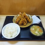Katsuya - 秋の海鮮フライ定食879円