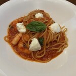 ジョナサン - 「海老とモッツァレラのトマトスパゲッティ」