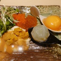 豚料理 酔狂割烹 伊達 - 痛風玉子