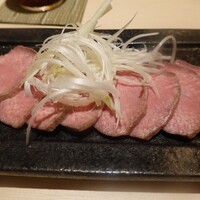 豚料理 酔狂割烹 伊達 - 自家製　味噌漬け牛タンハム