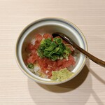 Wagyuusousakuryouri Jin - ミニネギトロ丼