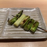 焼鳥 おみ乃 - アスパラガス