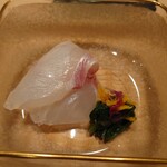 伯雲 - 明石の鯛を冷しゃぶで