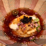 伯雲 - 紫雲丹の自家製ひやむぎ