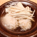 伯雲 - 鱧と松茸の小鍋仕立て