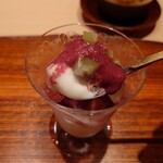 伯雲 - 下にヨーグルトとアイス