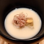 伯雲 - 焼き茄子の白味噌仕立て