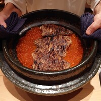 伯雲 - 喉黒の炭火焼と新イクラご飯