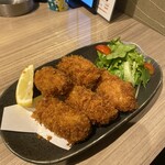 金沢おでんと炭火焼鳥 個室居酒屋 がっぱ - 牡蠣フライ