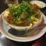 横浜 青葉餃子 - 牛すじ煮