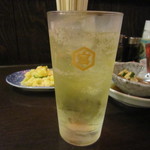 横浜 青葉餃子 - 白州ハイボール