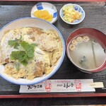 とんかつ 三条 - 玉子とじカツ丼　1080円