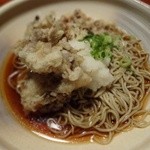 すし土風炉 - 舞茸天蕎麦