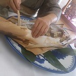 スズキの奉書焼2