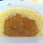 黒子松屋 - かっぱまんじゅう（きんとん）：断面図 by ももち