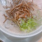 博多ラーメン 和 - キクラゲ増し