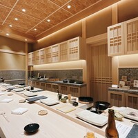 すし道 冨座 - カウンター席